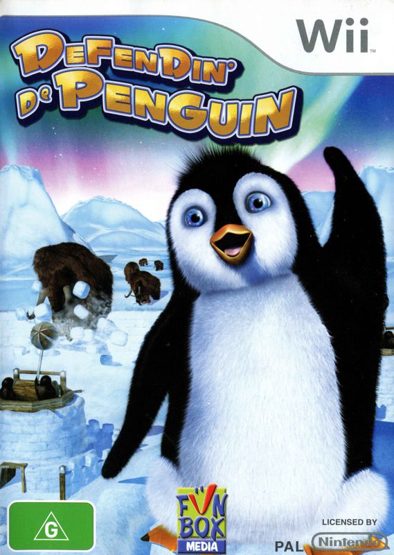 Defendin' de Penguin box art for Wii
